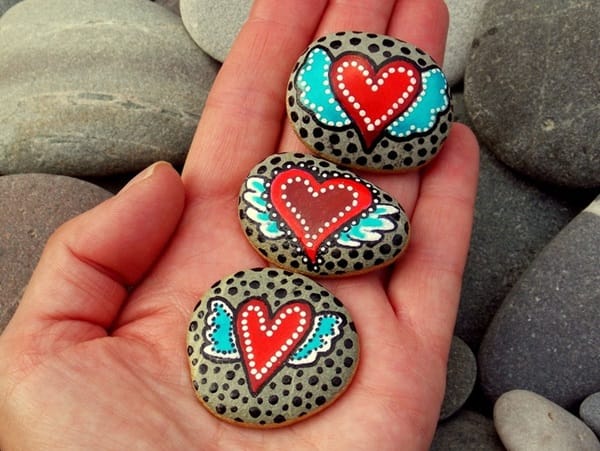 Pictures of painted rocks (40)