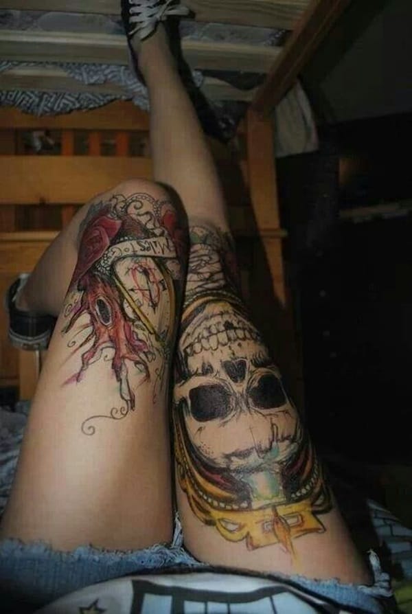 Amazing knee tattoo Design Ideas (39)