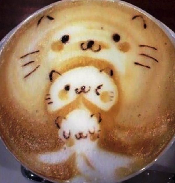 Beautiful coffee art examples (105)