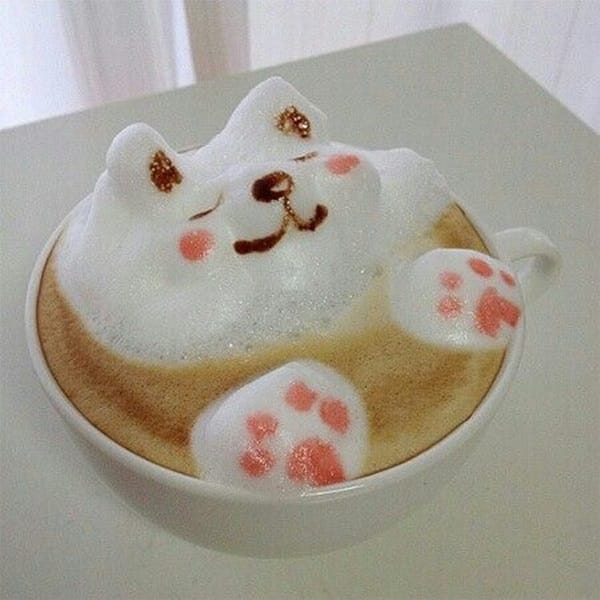 Beautiful coffee art examples (110)