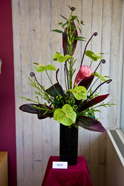 abstract flower arrangement 5