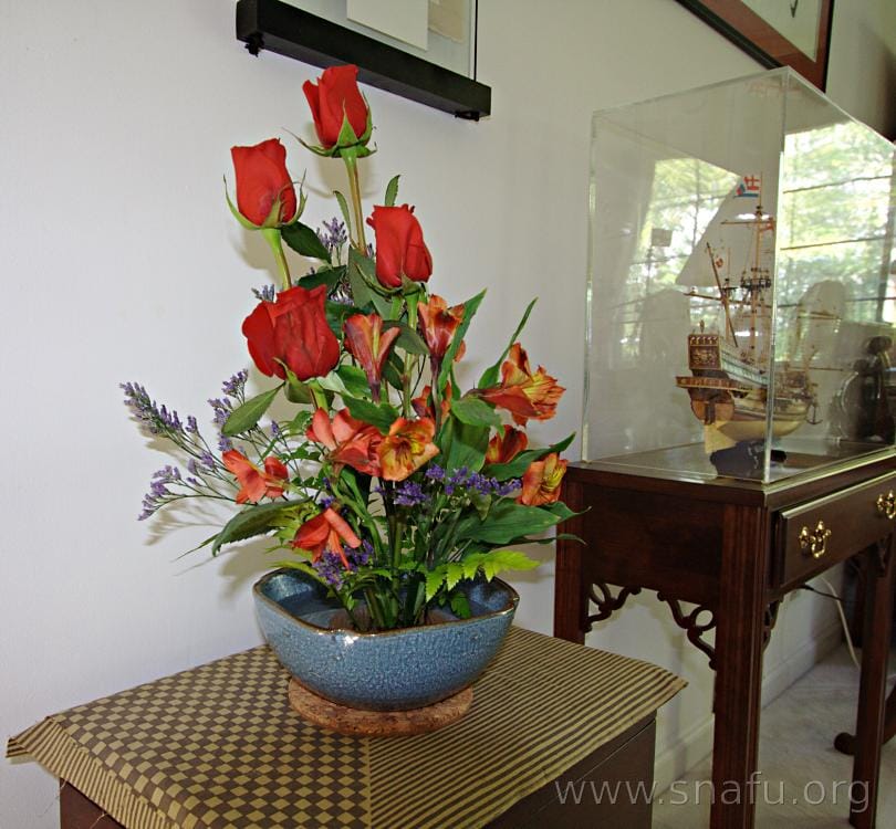 freestyle flower arrangement 2