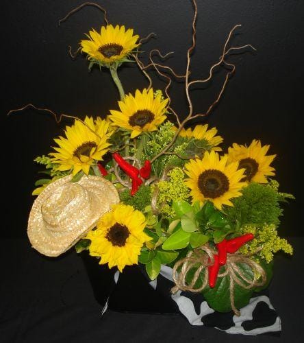 tradiotional flower arrangement 4