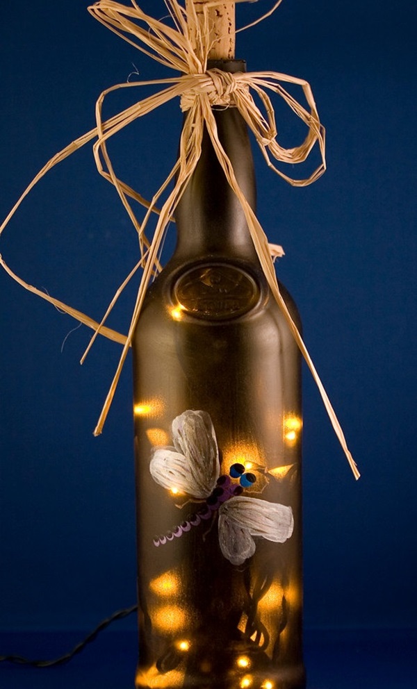Beautiful Wine Bottle lamps  (15)