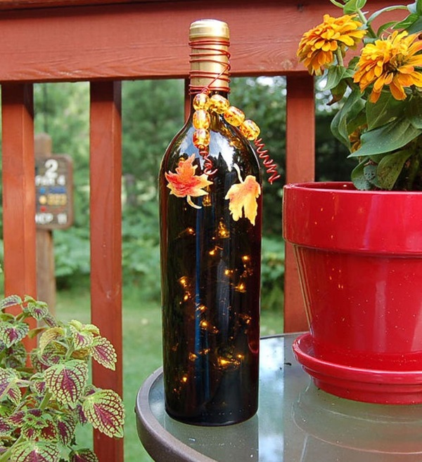 Beautiful Wine Bottle lamps  (21)