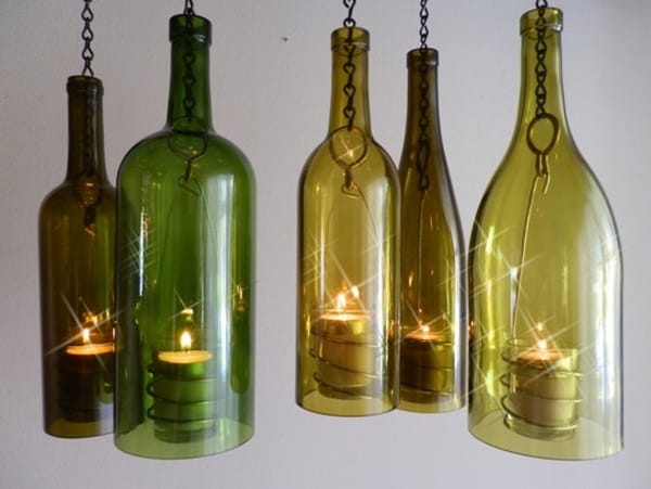 Beautiful Wine Bottle lamps  (22)