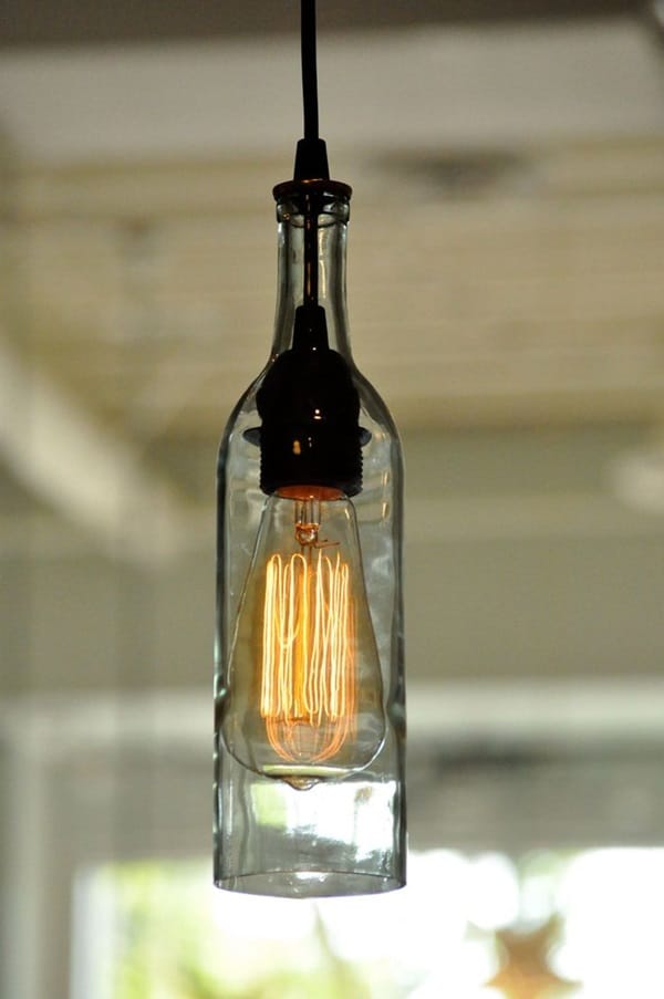 Beautiful Wine Bottle lamps  (26)