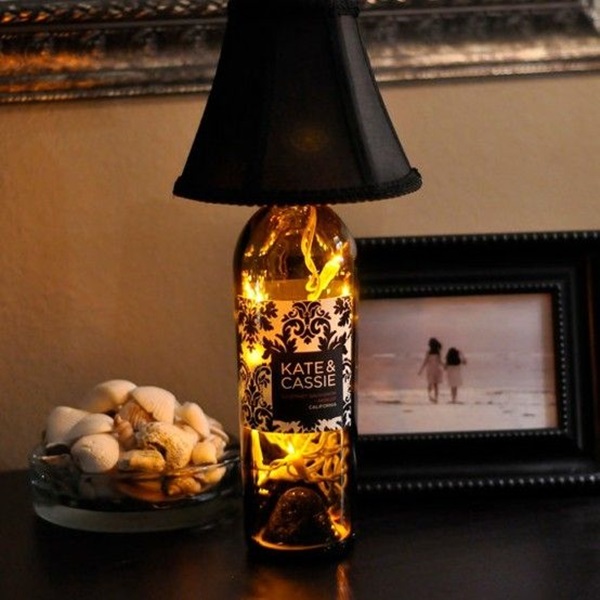 Beautiful Wine Bottle lamps  (35)