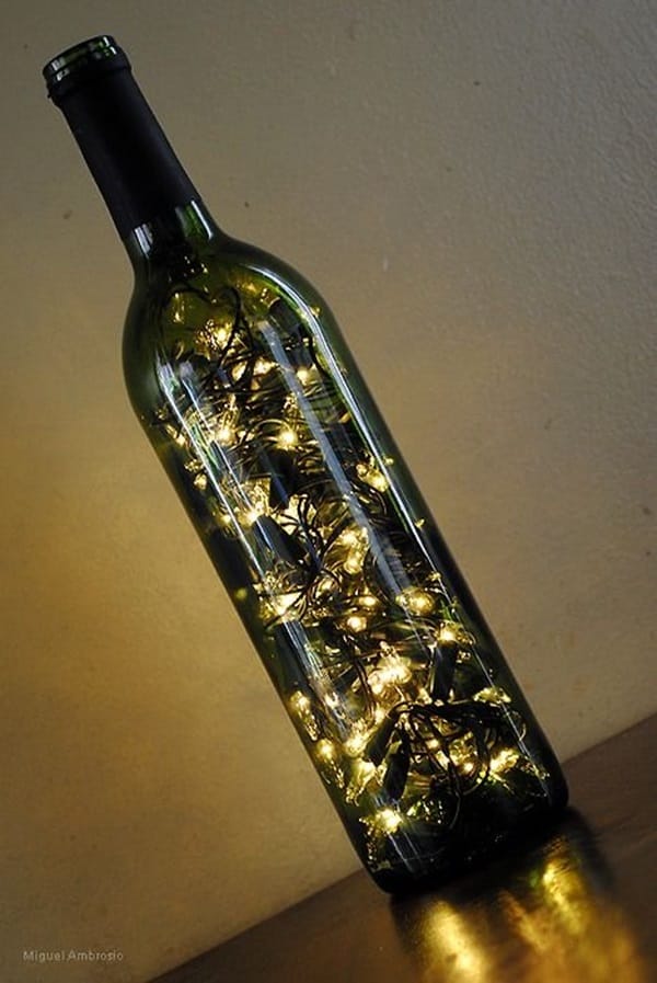 Beautiful Wine Bottle lamps  (38)