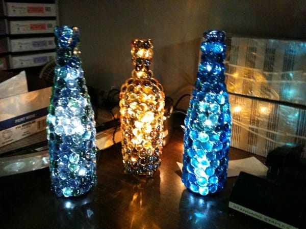 Beautiful Wine Bottle lamps  (39)