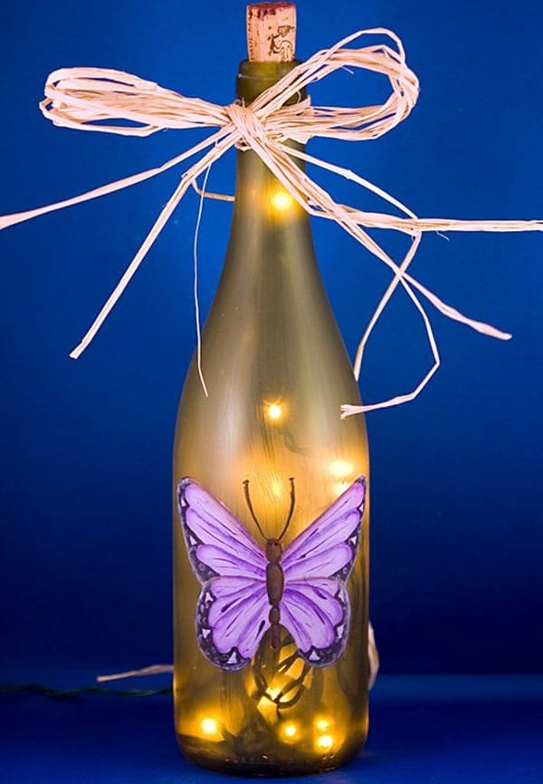 Beautiful Wine Bottle lamps  (42)