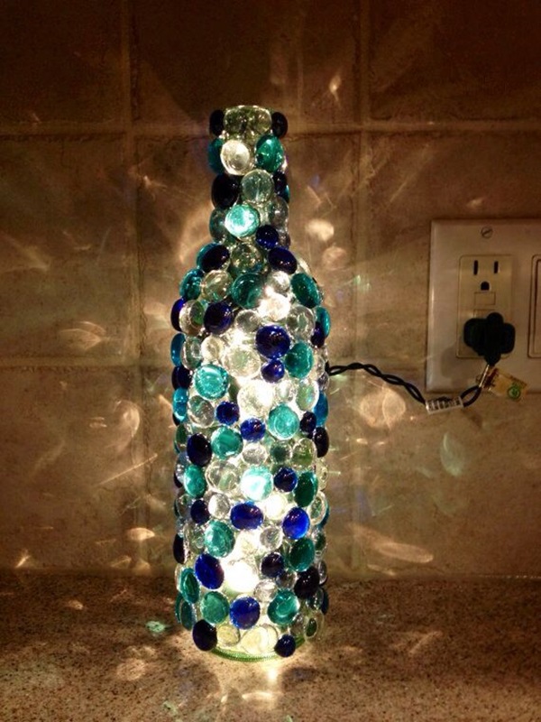 Beautiful Wine Bottle lamps  (7)