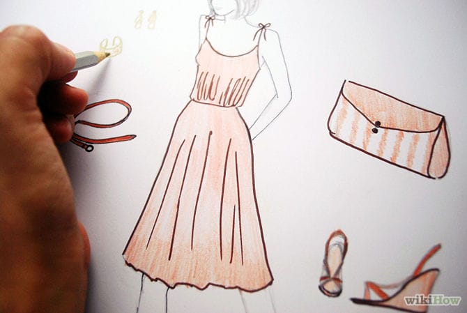 art of designing clothes