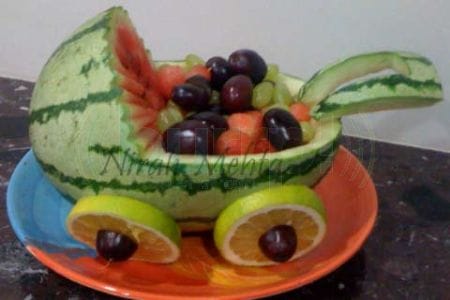 fruit vegetable carving 14