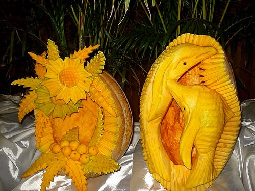 fruit vegetable carving 16