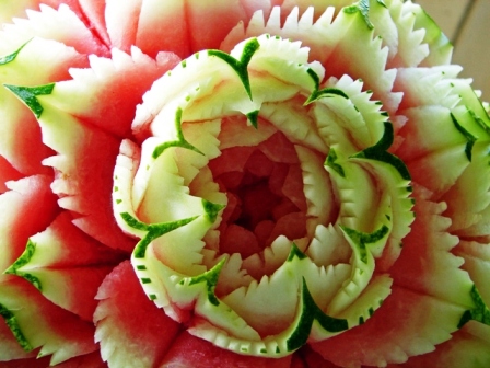 fruit vegetable carving 7