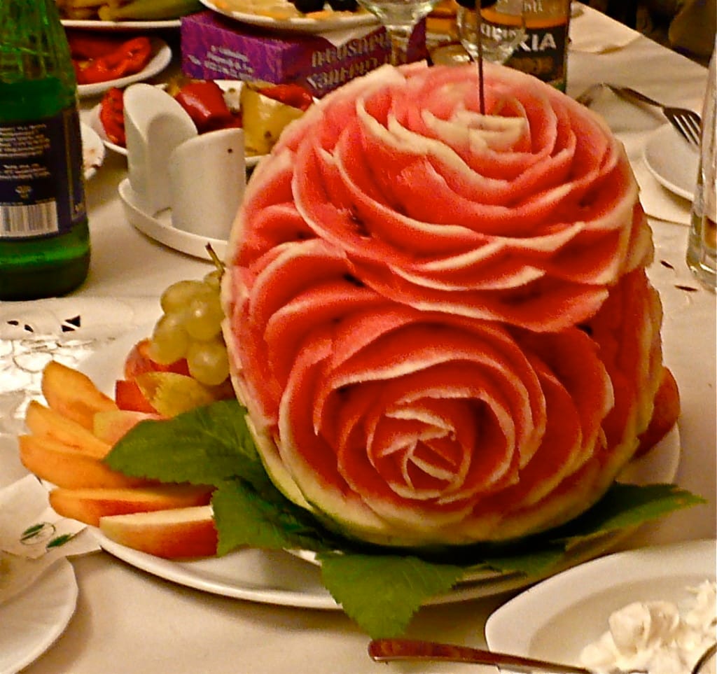 fruit vegetable carving 9