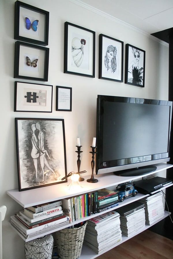 Ways to Decorate the TV wall (16)