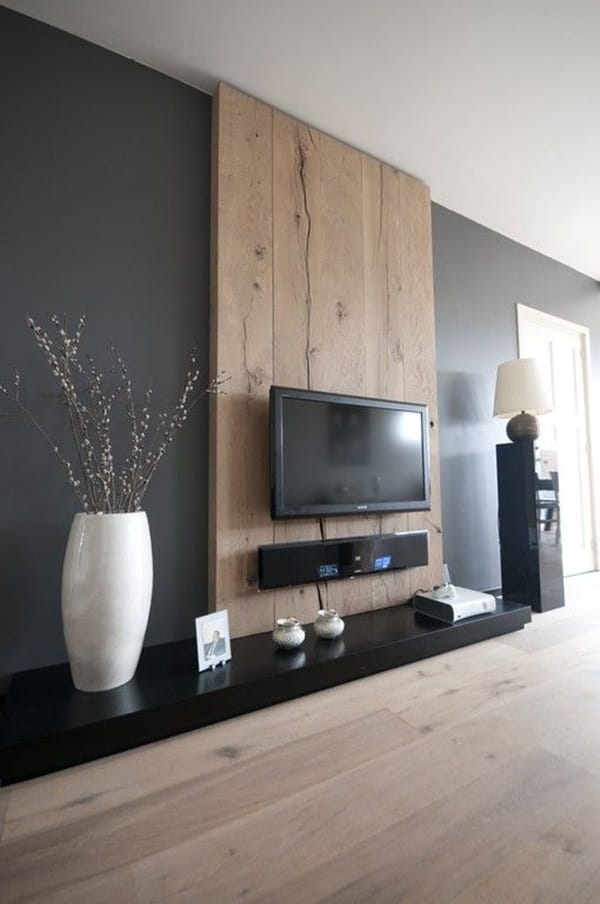 Ways to Decorate the TV wall (21)