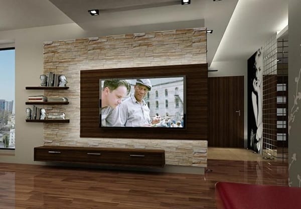 Ways to Decorate the TV wall (22)