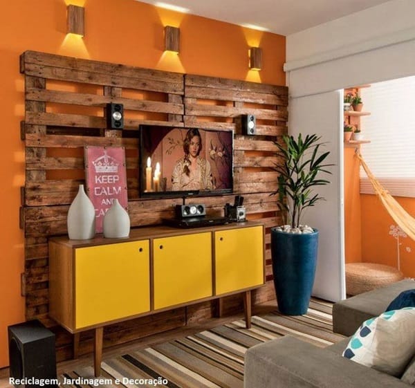 Ways to Decorate the TV wall (31)