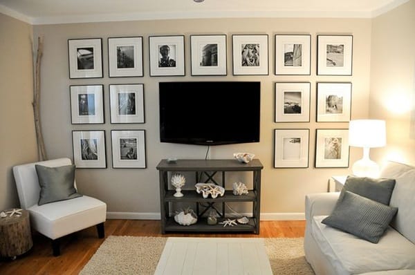 Ways to Decorate the TV wall (8)