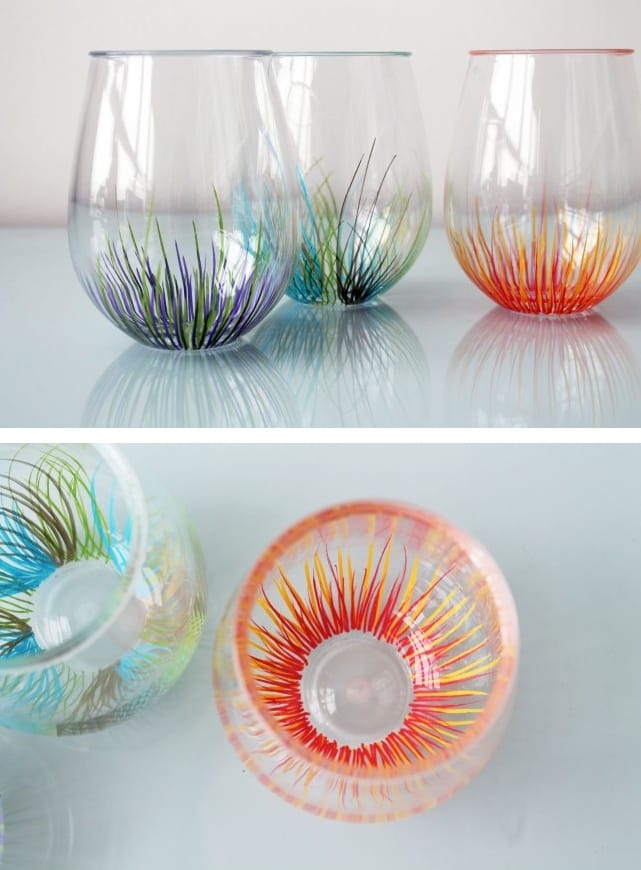 painting on glass objects 1