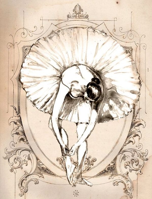 Stunning Ballerina drawings and sketches (32)