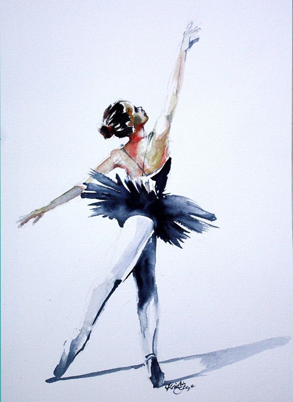 Stunning Ballerina drawings and sketches (37)