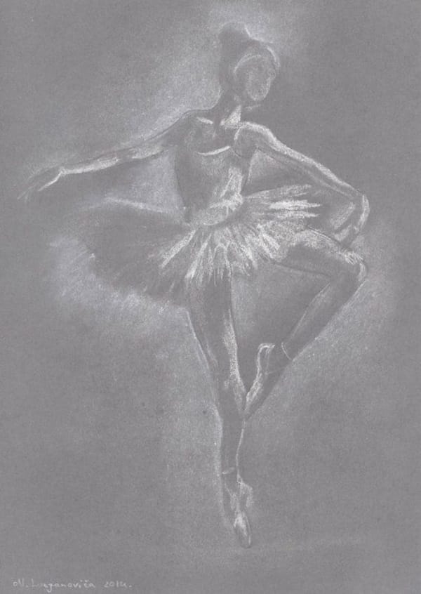 Stunning Ballerina drawings and sketches (38)