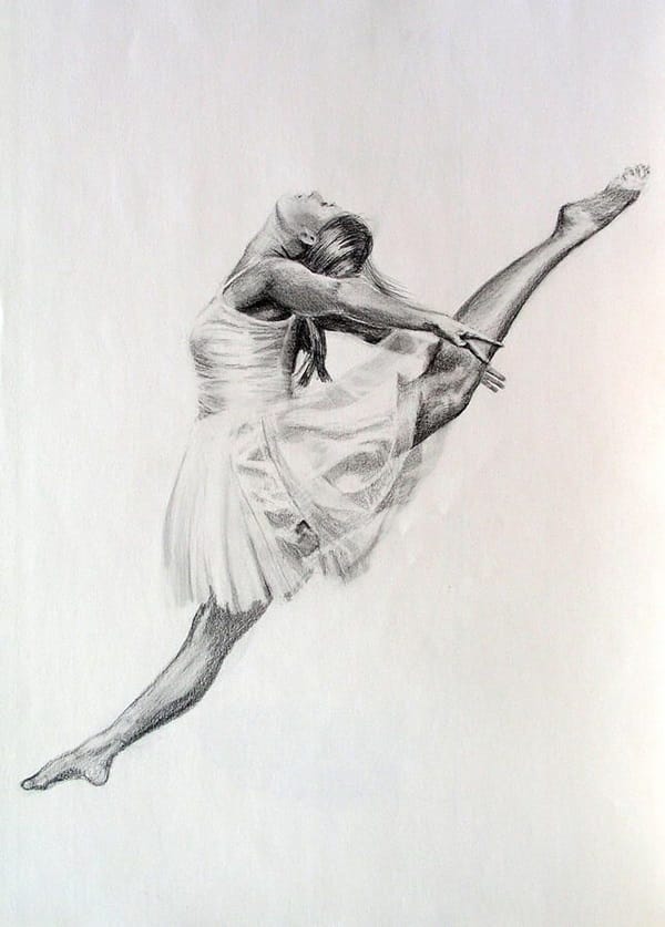 Stunning Ballerina drawings and sketches (8)