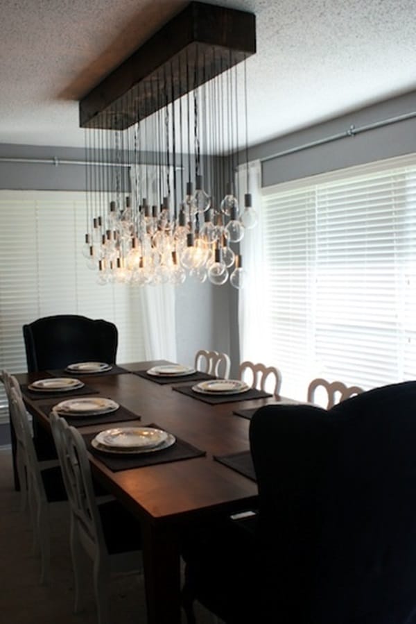 Tasteful Dining Room Lighting  (15)