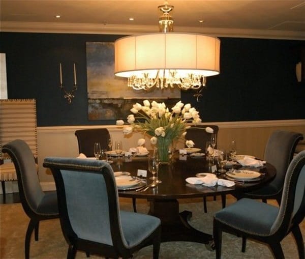 Tasteful Dining Room Lighting  (17)