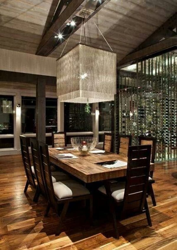 Tasteful Dining Room Lighting  (20)