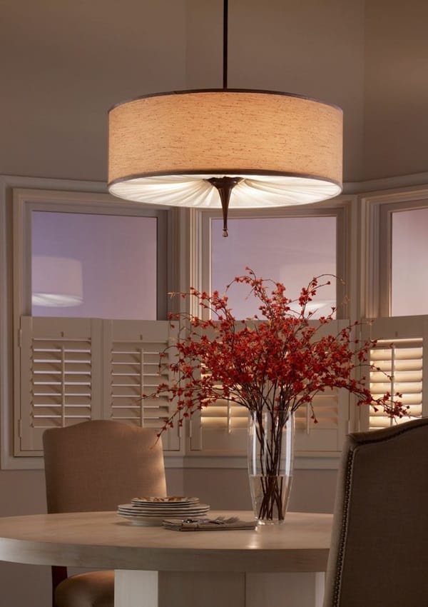 Tasteful Dining Room Lighting  (3)