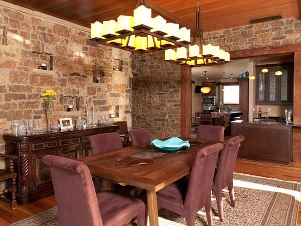 Tasteful Dining Room Lighting  (35)