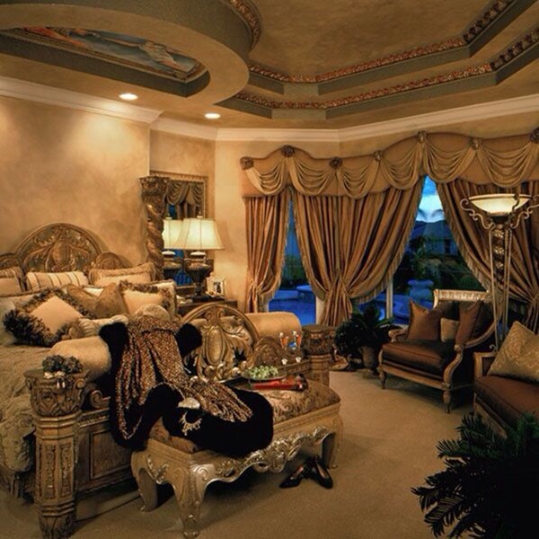 luxury bedroom ideas From Celebrity Bedrooms (32)