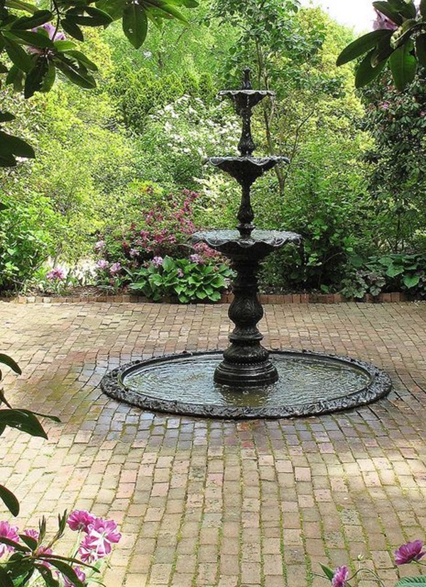 Beautiful Garden Fountain ideas (32)