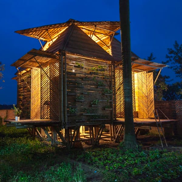 Raw Bamboo House Designs (23)