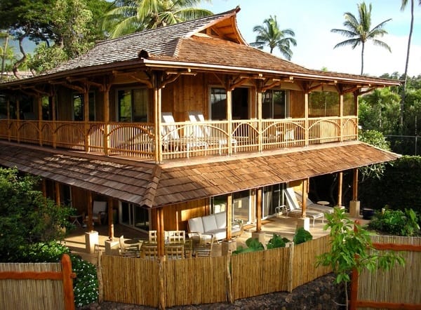 Raw Bamboo House Designs (25)