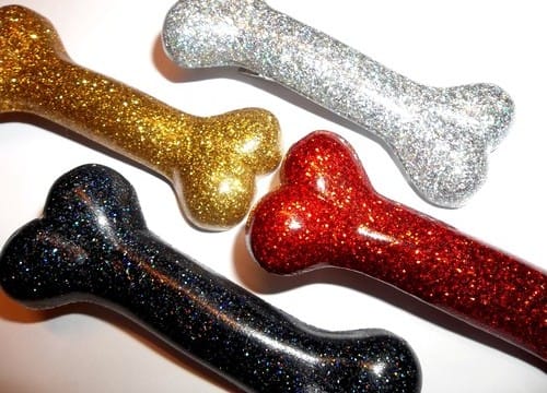 old hair clips glitter 4