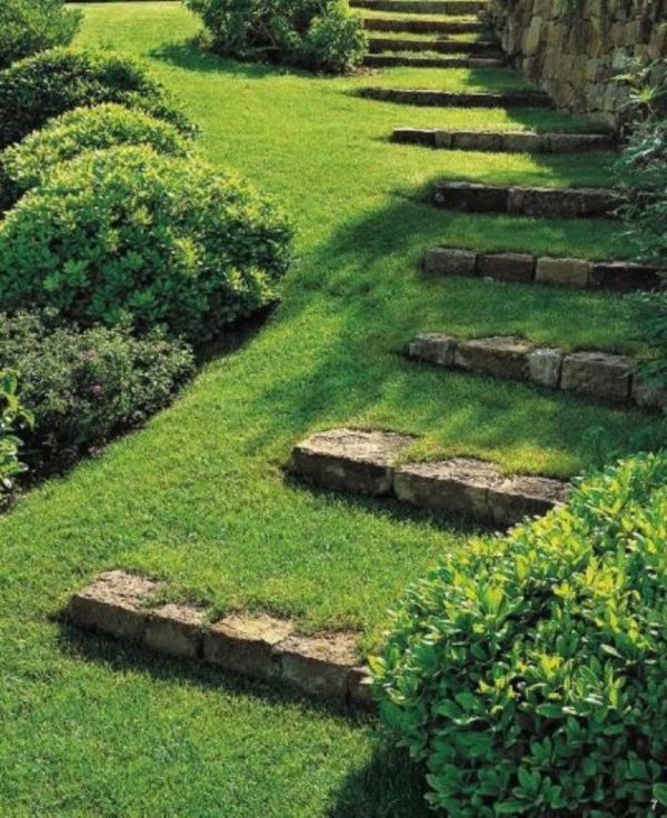 Cool Garden Stair Ideas For Inspiration (10)