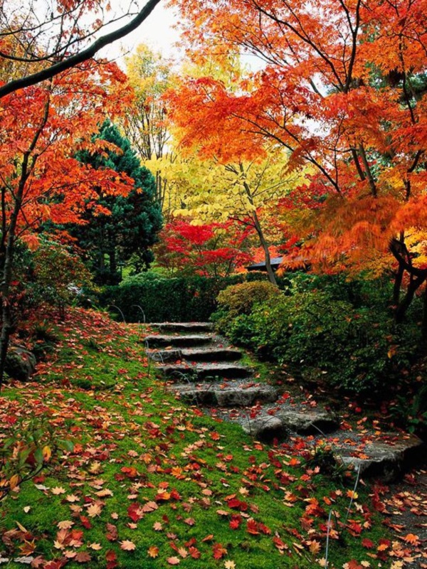 Cool Garden Stair Ideas For Inspiration (14)