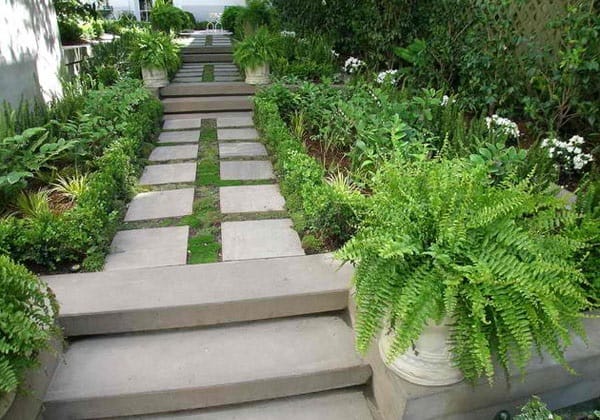 Cool Garden Stair Ideas For Inspiration (46)