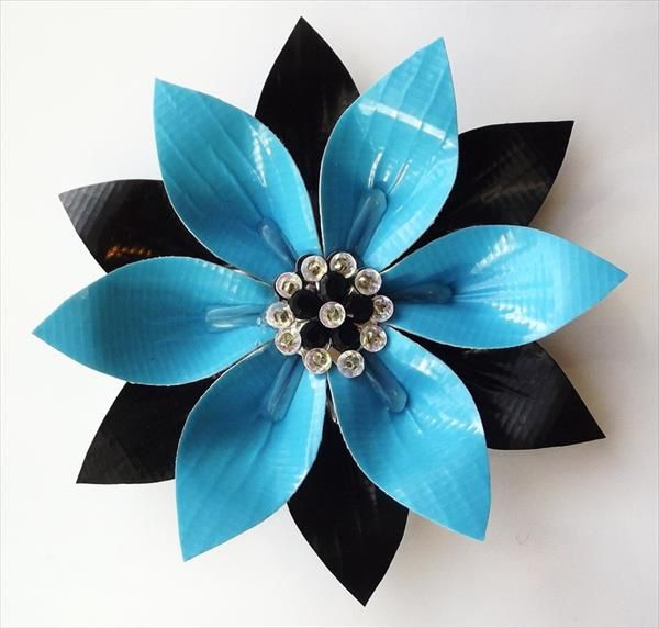 duct tape crafts flowers