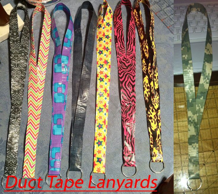 duct tape crafts lanyards