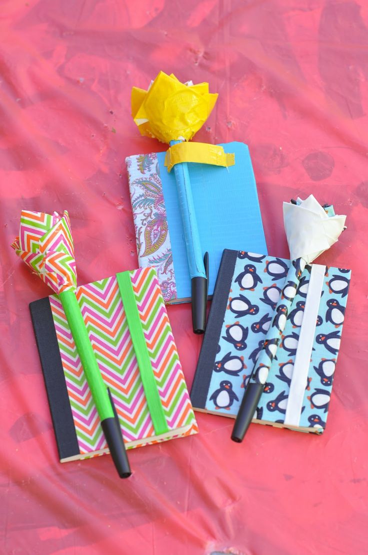 duct tape crafts mini note books