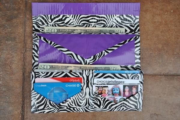 duct tape crafts wallets