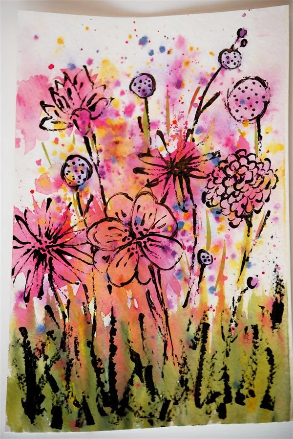 easy abstract painting ideas 22