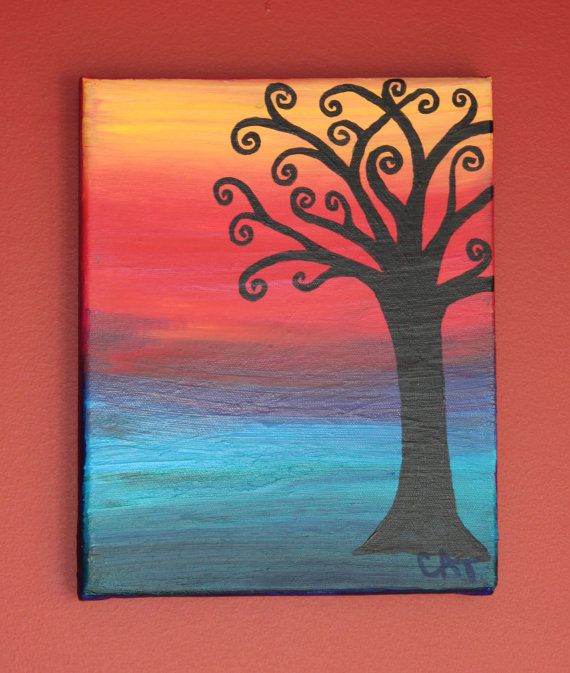 easy canvas painting ideas 2